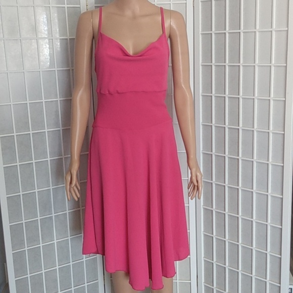 See You Monday Fit & Flare Midi Dress – Pink – Spaghetti Straps – XL - Picture 3 of 10